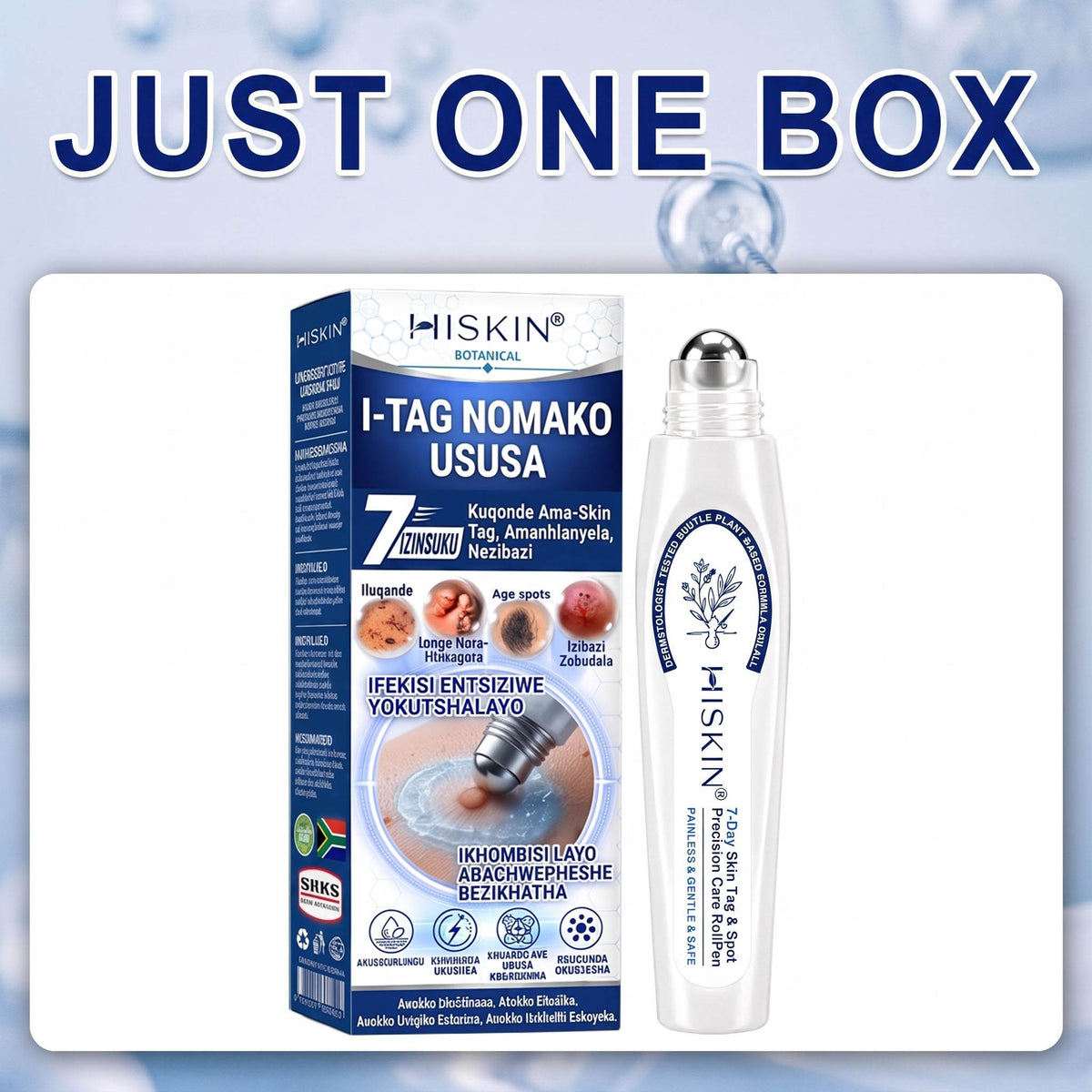 𝐇𝐈𝐒𝐊𝐈𝐍®👩‍⚕️ 𝟕-𝐃𝒂𝘆 𝐒𝗸𝐢𝐧 𝐓𝒂𝗴 & 𝐒𝐩𝙤𝐭 𝐄𝐫𝒂𝐬𝙚𝐫 Sans douleur & Scar-Free Advanced Imperfection Removal Rollerball Pen